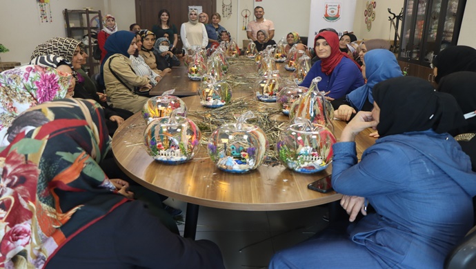 TERARYUM ETKİNLİĞİNE KADINLARDAN YOĞUN İLGİ