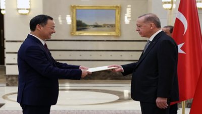 Kırgızistan Büyükelçisinden Güven Mektubu