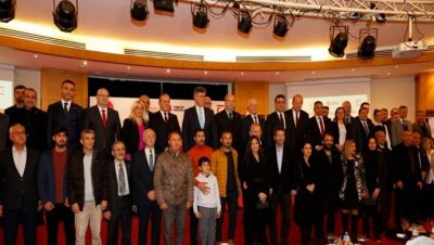 Cumhurbaşkanı Ersin Tatar, Yurt Dışı Türkler ve Akraba Topluluklar Başkanlığı tarafından düzenlenen KKTC Türkiye mezunları buluşması programına katıldı
