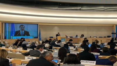 Deputy Minister of Foreign Affairs participates and delivers a statement in the High-Level Segment of the 52nd session of Human Rights Council