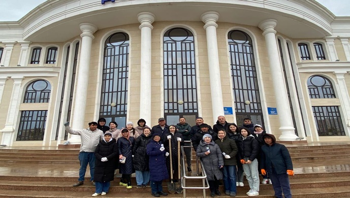 Aktau şəhərindəki icmamıza minnətdarlıq bildirilib