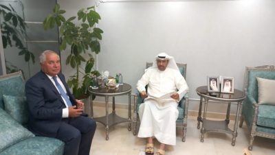 Meeting with Deputy Prime Minister and Minister of Defense of Kuwait