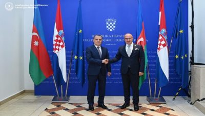 Bakan Jeyhun Bayramov’un Hırvatistan Dışişleri ve Avrupa İşleri Bakanı Gordan Grlic Radman ile görüşmesine ilişkin basın açıklaması