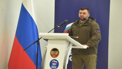 Denis Pushilin: Birleşik Rusya yıl boyunca DPR’de 126,5 bin kişiyi birleştirdi