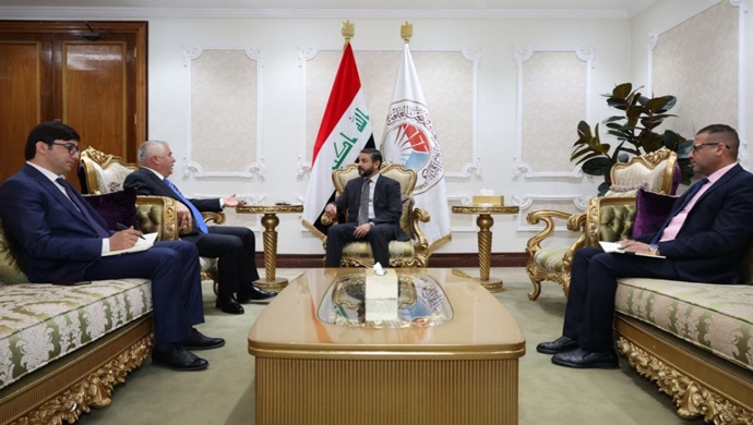 Irak Yüksek Öğretim ve Bilimsel Araştırma Bakanı ile Toplantı