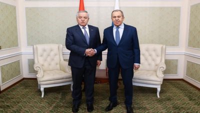 Tacikistan ve Rusya Dışişleri Bakanları Toplantısı