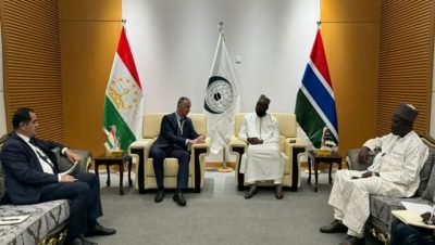 Meeting with the Minister of Foreign Affairs of the Republic of The Gambia