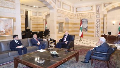 Lübnan Başbakanı ile görüşme
