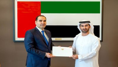 Presentation of copies of the Credentials to the UAE Undersecretary of the Ministry of Foreign Affairs